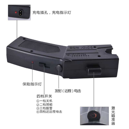 泰瑟002型便攜防暴遠(yuǎn)程電擊槍 泰瑟002型便攜防暴遠(yuǎn)程電擊槍